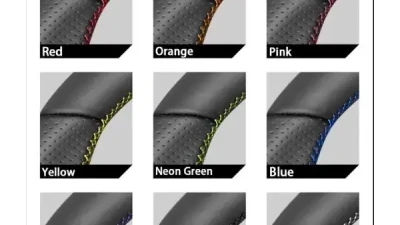 Rexpeed Forged Carbon Black Suede Steering Wheel Gloss Subaru WRX 2022-2024                                     - G79FC - Image 3