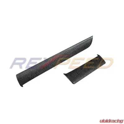 Rexpeed Carbon Fiber Dash Trim Full Replacement Black Subaru WRX 2022-2024 - G83F
