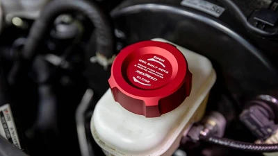 Rexpeed 3-Piece Set Aluminum Coolant/Window Washer/Brake Fluid Cap Cover Toyota GR-86 | Subaru BRZ 2022+                                     - FR182 - Image 3