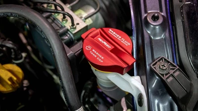 Rexpeed 3-Piece Set Aluminum Coolant/Window Washer/Brake Fluid Cap Cover Toyota GR-86 | Subaru BRZ 2022+                                     - FR182 - Image 4