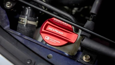 Rexpeed 3-Piece Set Aluminum Coolant/Window Washer/Brake Fluid Cap Cover Toyota GR-86 | Subaru BRZ 2022+                                     - FR182 - Image 5