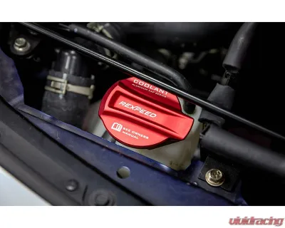 Rexpeed 3-Piece Set Aluminum Coolant/Window Washer/Brake Fluid Cap Cover Toyota GR-86 | Subaru BRZ 2022+ - FR182