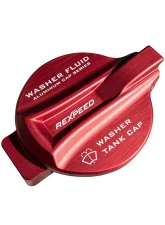 Rexpeed 3-Piece Set Aluminum Coolant/Window Washer/Brake Fluid Cap Cover Toyota GR-86 | Subaru BRZ 2022+                                     - FR182 - Image 6