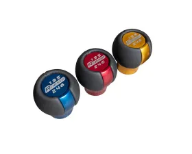 Rexpeed Black Leather Aluminum Blue Shift Knob Toyota GR-86 | Subaru BRZ 2022+