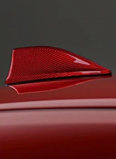 Rexpeed Red Dry Carbon Antenna Cover Toyota GR-86 | Subaru BRZ 2022+                                     - FR93R - Image 2