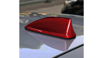 Rexpeed Red Dry Carbon Antenna Cover Toyota GR-86 | Subaru BRZ 2022+                                     - FR93R - Image 3
