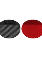 Rexpeed Black Dry Carbon Fuel Cap Cover Subaru WRX 2022+                                     - G153 - Image 2