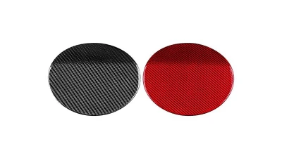 Rexpeed Black Dry Carbon Fuel Cap Cover Subaru WRX 2022+                                     - G153 - Image 2