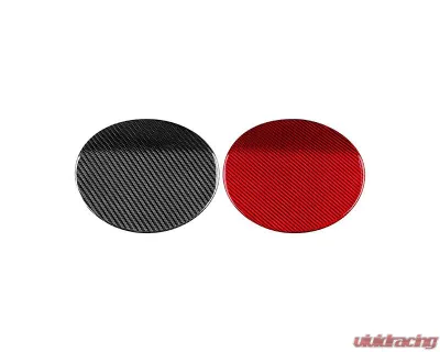 Rexpeed Black Dry Carbon Fuel Cap Cover Subaru WRX 2022+ - G153