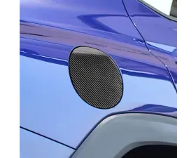 Rexpeed Black Dry Carbon Fuel Cap Cover Subaru WRX 2022+