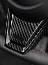 Rexpeed Black Dry Carbon Steering Wheel Cover Subaru WRX V2 AT | MT 2022+                                     - G160 - Image 2