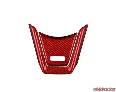 Rexpeed Red Dry Carbon Steering Wheel Cover Subaru WRX V2 AT | MT 2022+ - G160R