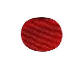 Rexpeed Red Dry Carbon Fuel Cap Cover Subaru VA WRX | STI 2015-2021