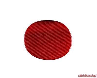 Rexpeed Red Dry Carbon Fuel Cap Cover Subaru VA WRX | STI 2015-2021 - G21R
