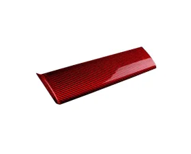 Rexpeed Red Dry Carbon Fiber Dash Trim Covers Subaru WRX VB LHD 2022+