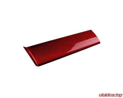 Rexpeed Red Dry Carbon Fiber Dash Trim Covers Subaru WRX VB LHD 2022+ - G83R