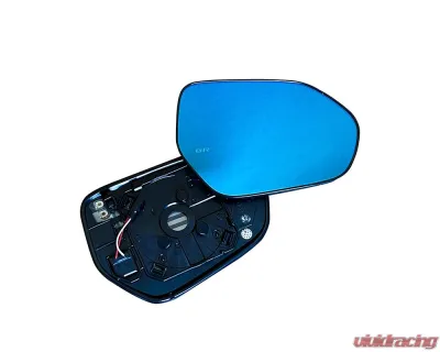 Rexpeed Polarized Blue Lens Mirros w/ Heated Anti Fog & Rexpeed G Blind Spot Monitoring Toyota GR Corolla 2023+ - GC01G