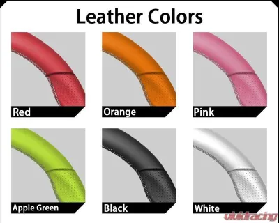 Rexpeed Black Leather Steering Wheel Honda Civic 10th US Spec - H09