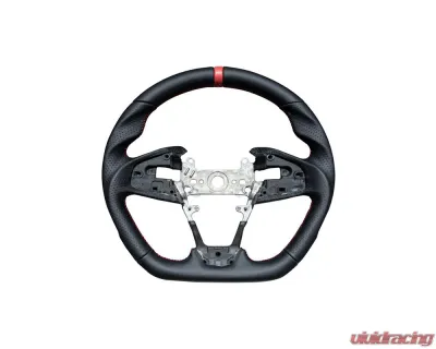 Rexpeed Black Leather Steering Wheel Honda Civic 10th US Spec - H09