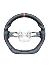Rexpeed Black Leather Steering Wheel Honda Civic 11th US Spec                                     - H13 - Image 2