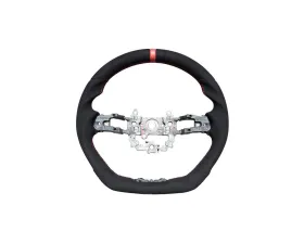 Rexpeed Black Suede Steering Wheel Honda Civic 11th US Spec