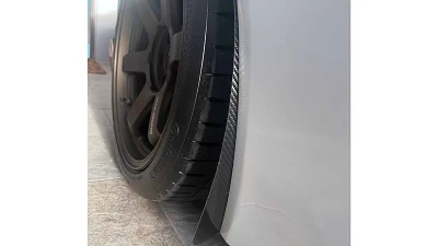 Rexpeed 4-Piece Matte Dry Carbon Rock Guards Toyota Supra GR 2020+                                     - TS133M - Image 3