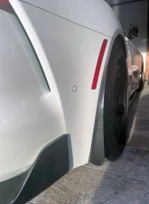 Rexpeed 4-Piece Gloss Dry Carbon Rock Guards Toyota Supra GR 2020+                                     - TS133 - Image 4