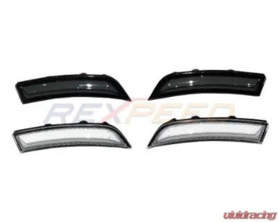 Rexpeed Protruding Side Marker Lights Black Lens Toyota GR86 | Subaru BRZ 2022+ - FR125M+