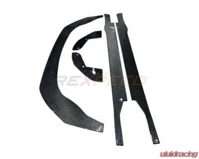 Rexpeed V2 Carbon Fiber Splitter w/ Side Skirts & Rear Side Spats Toyota GR86 | Subaru BRZ 2022+ - FR76+77+78