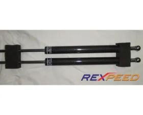 Rexpeed Black Series Hood Dampers Mitsubishi Evo 6 2000