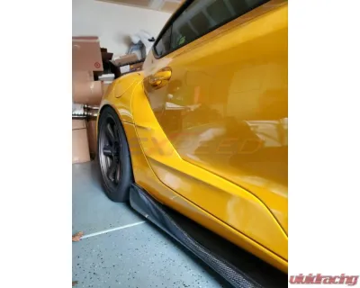 Rexpeed V1 Painted Side Door Garnish Toyota Supra GR A90 2020-2024 - TS08A