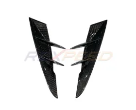 Rexpeed Dry Carbon Front Canards Toyota Supra GR A90 2020-2024