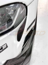 Rexpeed Dry Carbon Front Side Water Drop Garnish Covers Toyota Supra GR A90 2020-2024                                     - TS129 - Image 2