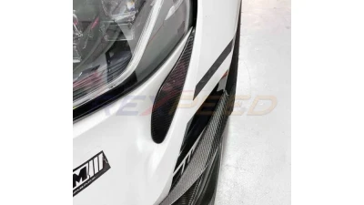 Rexpeed Dry Carbon Front Side Water Drop Garnish Covers Toyota Supra GR A90 2020-2024                                     - TS129 - Image 2