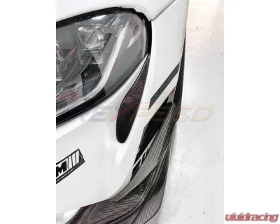 Rexpeed Dry Carbon Front Side Water Drop Garnish Covers Toyota Supra GR A90 2020-2024 - TS129