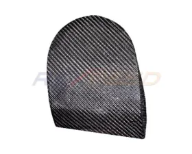 Rexpeed Passenger Side Exhaust Exit Carbon Fiber Cover Gloss Toyota Supra GR A90 2020-2024