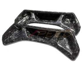 Rexpeed Forged Carbon Seat Delete Insert Cover Set Gloss Toyota Supra A90 2020-2024
