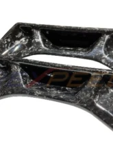 Rexpeed Forged Carbon Seat Delete Insert Cover Set Gloss Toyota Supra A90 2020-2024                                     - TS46FC - Image 3