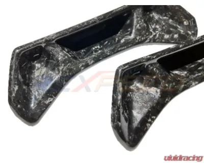 Rexpeed Forged Carbon Seat Delete Insert Cover Set Gloss Toyota Supra A90 2020-2024 - TS46FC