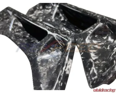 Rexpeed Forged Carbon Seat Delete Insert Cover Set Gloss Toyota Supra A90 2020-2024 - TS46FC