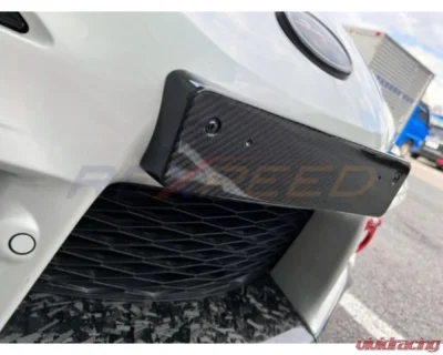 Rexpeed Dry Carbon License Plate Bracket Gloss Toyota Supra GR A90 2020-2024 - TS66