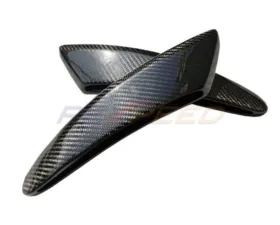 Rexpeed V2 Carbon Fiber Bonnet Ducts Replacement Gloss Toyota Supra GR A90 2020-2024
