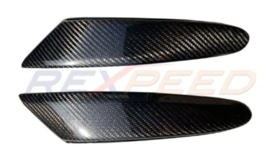 Rexpeed V2 Carbon Fiber Bonnet Ducts Replacement Gloss Toyota Supra GR A90 2020-2024                                     - TS67 - Image 2