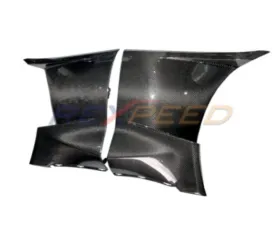 Rexpeed V6 Forged Carbon Front Fender Duct Panel Gloss Toyota Supra GR A90 2020-2024
