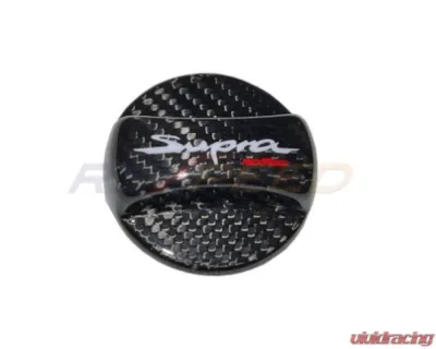 Rexpeed Dry Carbon Competition Cap Cover Gloss Toyota Supra GR A90 2020-2024 - TS69