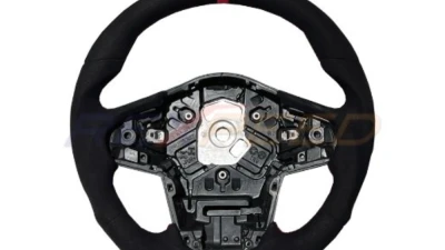 Rexpeed Black Suede Steering Wheel Toyota Supra GR A90 2020-2024                                     - TS71 - Image 2