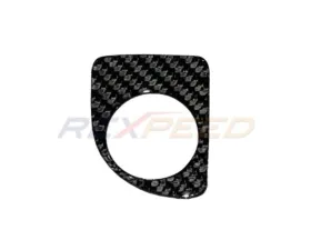 Rexpeed Carbon Fiber Shift Panel BadgeToyota Supra GR A90 2020-2024