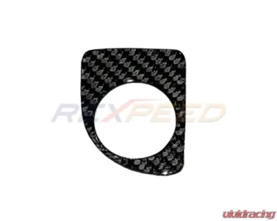 Rexpeed Carbon Fiber Shift Panel BadgeToyota Supra GR A90 2020-2024 - TS80