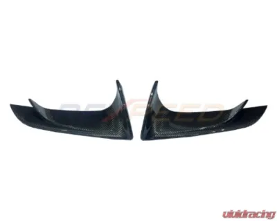 Rexpeed Dry Carbon Lower Front Bumper Covers Gloss Toyota Supra GR A90 2020-2024 - TS82