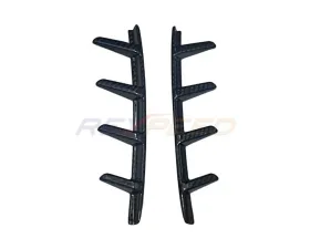 Rexpeed Dry Carbon Rear Duct Cover Set Toyota Supra GR A90 2020-2024